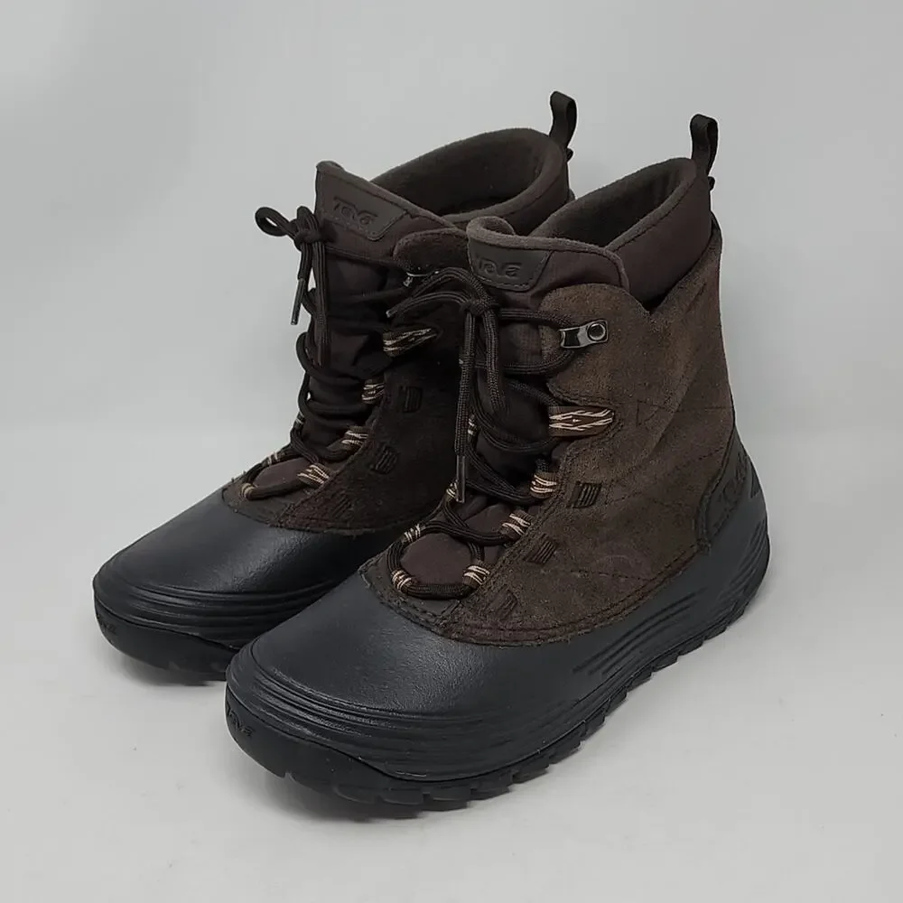 Teva Men's Waterproof Highline Boots Turkish Cofee Size 7